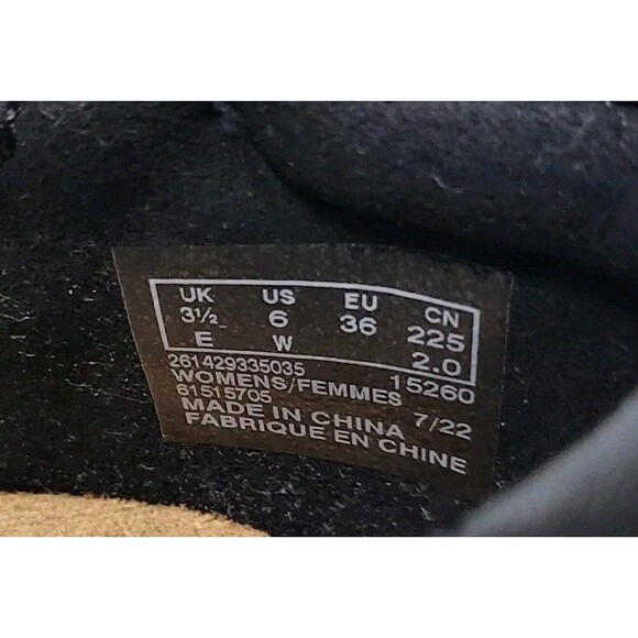 CLARKS Ultimate Comfort Juliet Palm Black Leather Loafers Womens 6W Wide Width - Picture 6 of 9